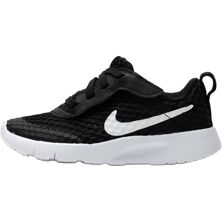 Nike TANJUN EASYON BR Нескользящая и дышащая низкая обувь для малышей Черный/Белый Младенцы и малыши HQ2707-001