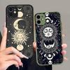 Чехол для телефона с изображением Луны Ведьмы, Таинственного Тотема, для IPhone 16e 16 15 14 13 12 11 Pro Max X XS MAX Plus Spuerstar, Матовый Чехол
