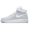 Женские Nike Air Force 1 Flyknit Triple White 818018-100