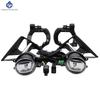 1 Set Led Fog Lights Headlight for Toyota Prado FJ150 LC150 2018 2019 2020 FogLamp Cover Grill Bezel Front Bumper Fog Light