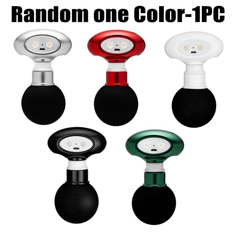 Мини-массажер-пистолет электрический для релаксации мышц, формирования для похудения, фитнеса, массажа тела, 1 шт.