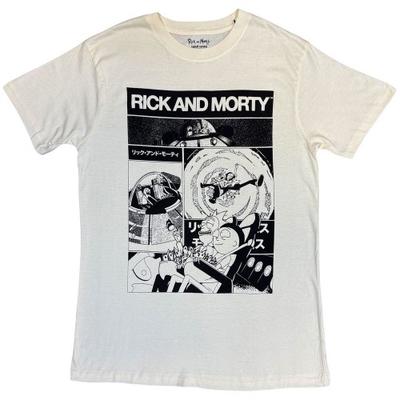 Rick And Morty Футболка с коллажем унисекс для взрослых