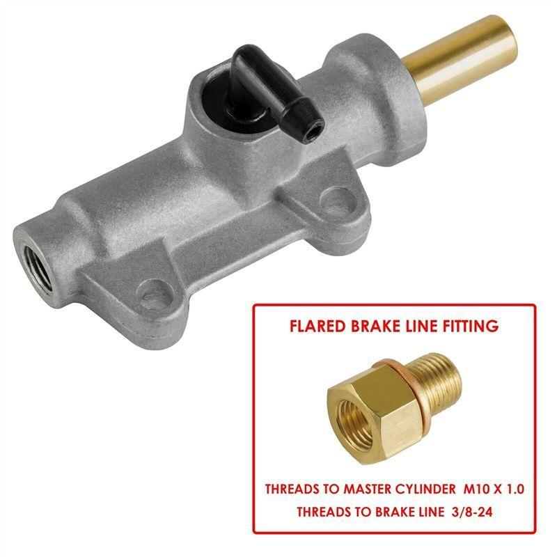 Powerful Metal Brake Caliper With Master Cyl / Reservoir For Polaris Sportsman 400 500 600 700 2003-2004