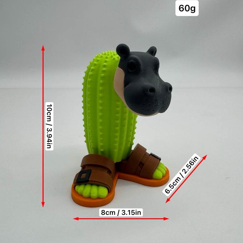 Новинка PLA 3D-печатная декоративная фигурка Модель с подвижными суставами Итальянская фигурка Brainrot Забавные фигурки 3D-печатная игрушка Декор для стола