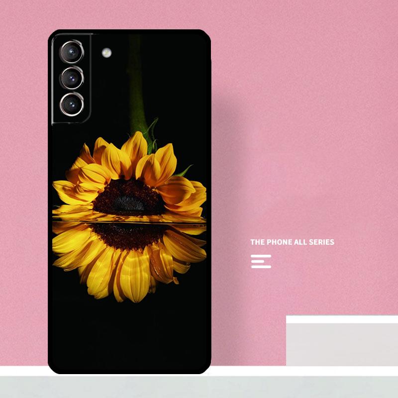 Солнечный Чехол-Подсолнух Для Samsung Galaxy S24 S26 Ultra S20 S21 S22 S23 S25 Plus S10 S25 FE Чехол Coque