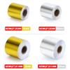 A Gold 2'' Thermal Exhaust Tape Air Intake Heat Insulation Shield Wrap Reflective Heat Barrier Self Adhesive Engine 2 Inch 5/10M