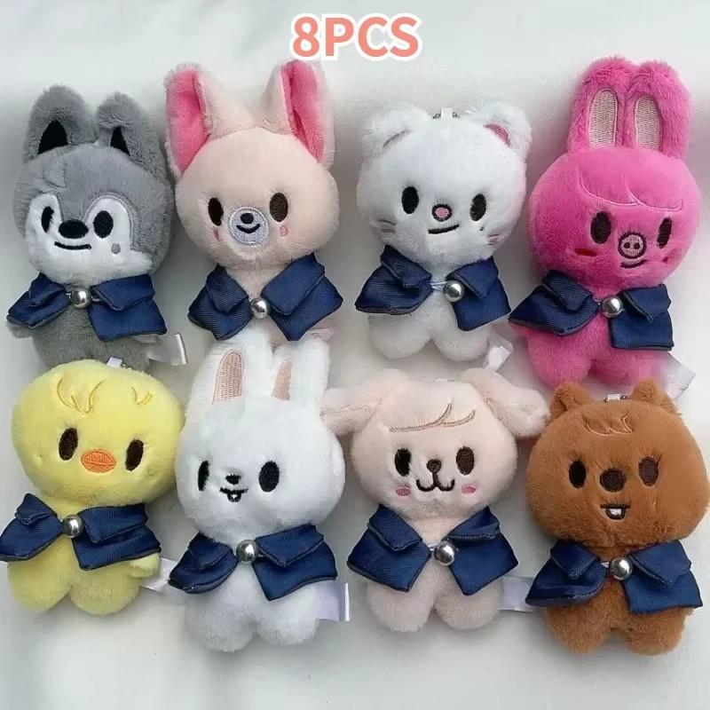 2025 Новый Kpop Skzoo плюшевый брелок игрушки Kawaii мультфильм животное плюшевый брелок аксессуары для детей девочек рождественские подарки на день рождения