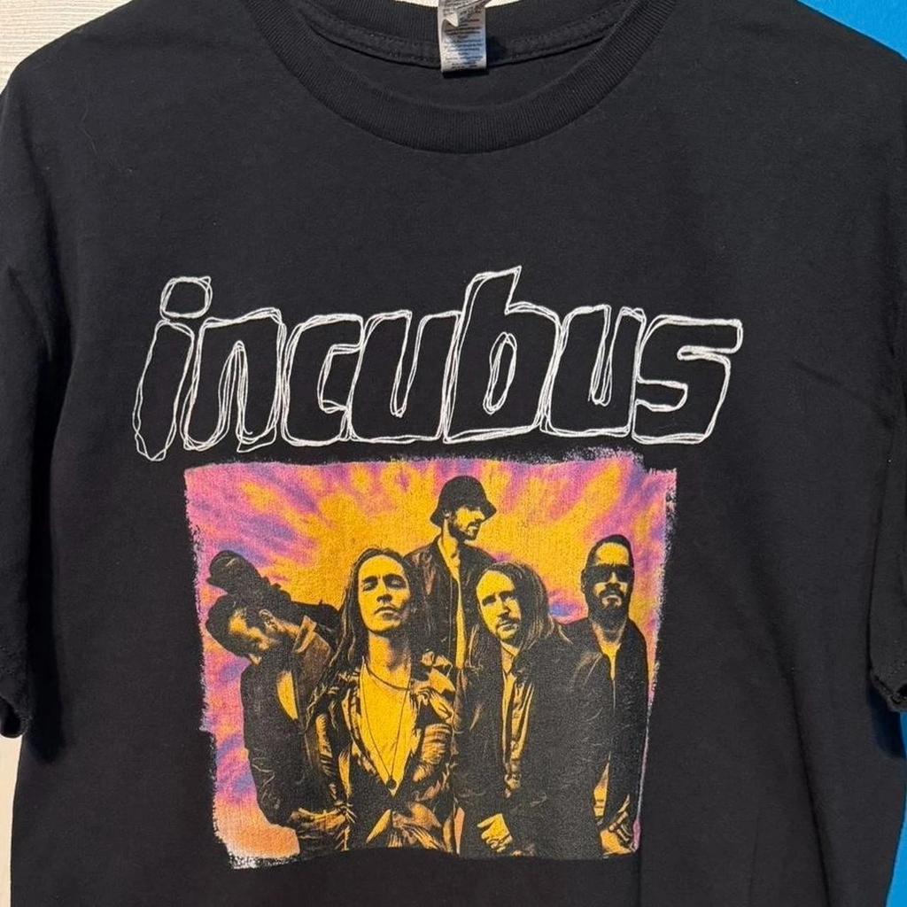Incubus Rock Band Graphic Black Unisex T shirt Men Women S-5XL