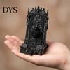 Матовый Черный Рельефный Арт-Орнамент 3D-Печатный Готический Розарий Подставка для Телефона, Винтажная Церковная Резьба Настольная Устойчивая Треугольная Подставка-Держатель для Планшета, Темный