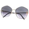 Excellent Cartier sunglasses PANTHERE de Cartier gold mens CT0356S Used