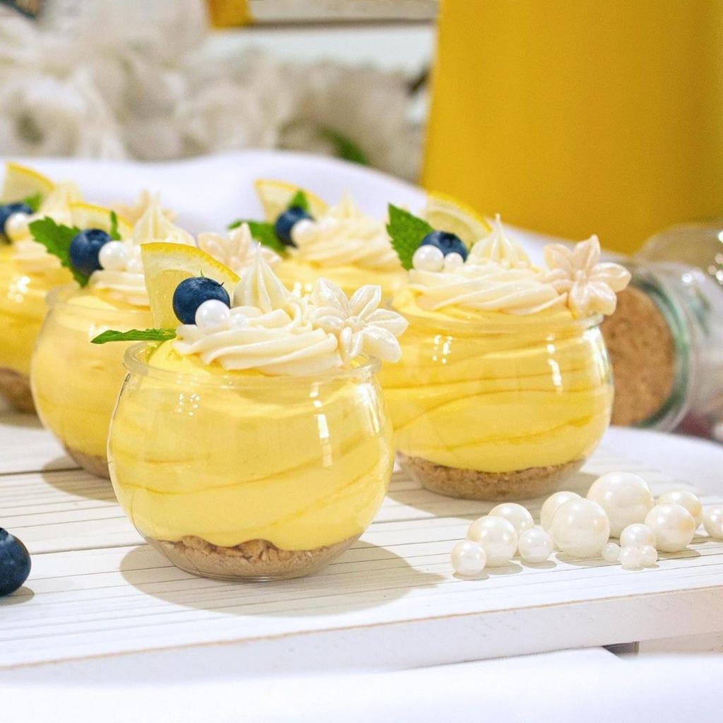 20 шт прозрачные десертные стаканчики мусс десертные стаканчики вечеринка день рождения свадьба ресторан конфеты закуски желе рождество новый год