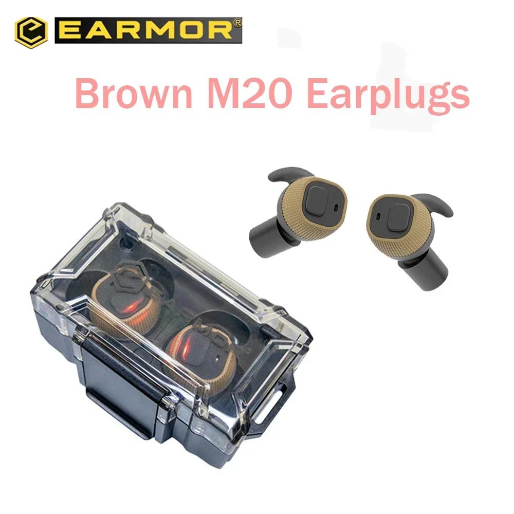 EARMOR M20 Tactical Noise Cancelling Earbuds Electronic Earbuds Shooting Earmuffs / For Law Enforcement High Noise Environment