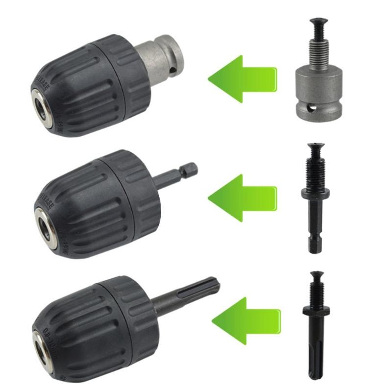 Набор из 6 шт. головок для гайковерта, вместимость 0,8-10 мм, простая установка для механиков-энтузиастов, резьба 3/8-20UNF