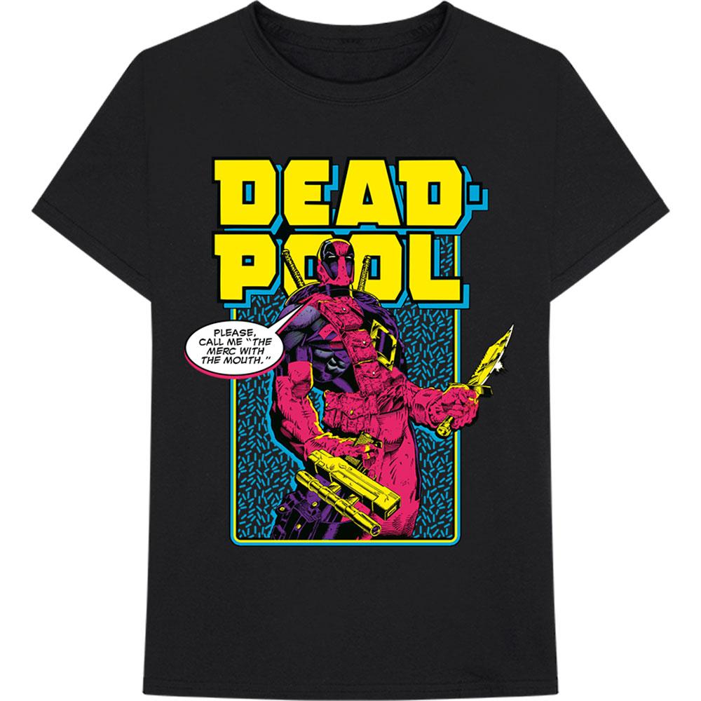 Deadpool Унисекс футболка для взрослых с комиксом