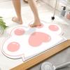 Коврик для пола Diatom Mud, коврик для ванной с рисунком, впитывающий воду, быстросохнущий, противоскользящий коврик, устойчивый к грязи и простой в уходе, коврик для ног