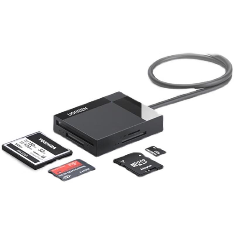 Ugreen 4-в-1 USB 3.0 Type-C кард-ридер