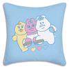 Cute Cartoon O-Opanchu Usagi Pillow Covers Cartoon Sofa Decorative Home Double-sided Printing Short Plush Cute Cushion Cover
