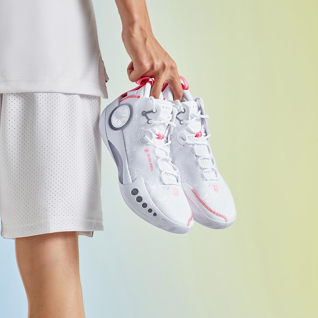 Баскетбольные кроссовки Li Ning Shadow 3 Mid top Мужские Стандартные Белые ABPT065-1