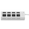 USB Hub 2.0 Multi USB Port 4/7 Ports Hub USB High Speed Hab with On/off Switch USB Splitters