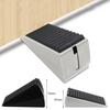 Spring Loaded Large Door Stopper Non-Slip Design Wear Resistant Anti-collision Heavy-Duty Door Stop Wedge