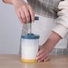 Пластиковый ручной взбиватель сливок, диспенсер для взбитых сливок DIY для украшения тортов, заправок для салатов, пенных напитков