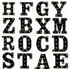 Newly Design Led Letters Lights 26 Alphabet Black Decorative Marquee Lamps for Wedding Party Birthday Home Bar Decoration