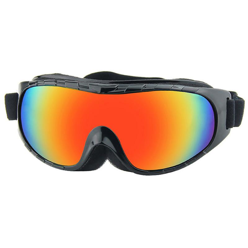 Ski Goggles, Double Layer Skate Glasses for Kids Boys Girls with UV Protection, Wind Resistance, Anti-Fogging & Anti-Glare Lenses