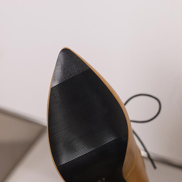 Black White Women Pumps High Heel Small Big Size 32 50