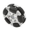 60mm Robot Omni Wheel Aluminium Alloy 360 Degree Rotation Robot Omni Wheel Replacement for Upgrade