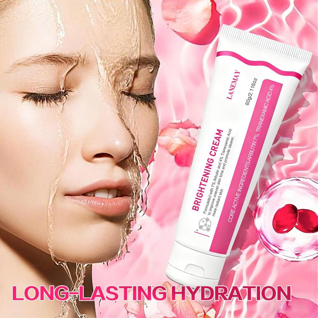 BRIGHTENING CREAM-Supports Skin Elasticity And Firmness, Long-lasting Hydration-Suitable For All Skin Types, 60g
