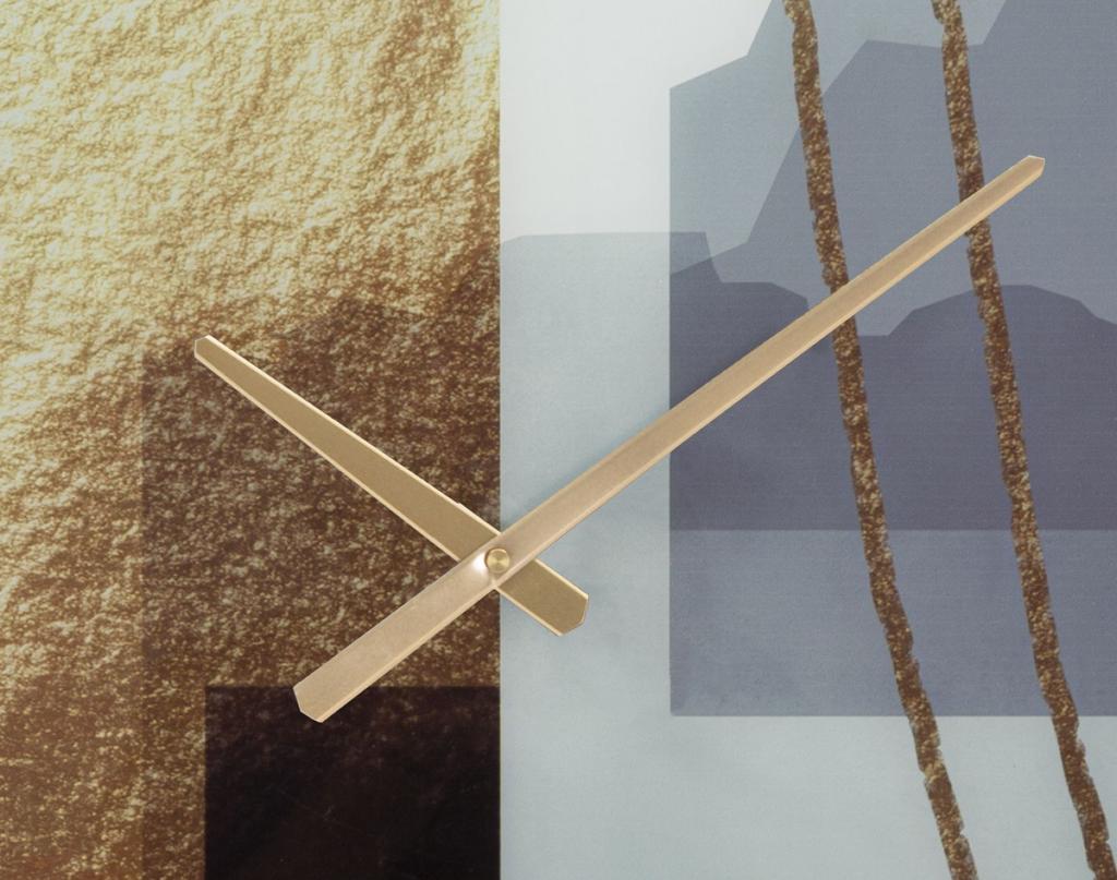 Настенные часы Стеклянный мотив См Ø 60X5