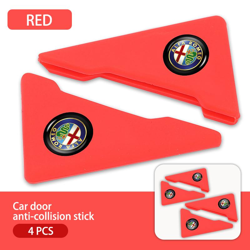 Car Stickers For Alfa Romeo For Alfa Romeo Car Door Corner Protector Cover Edge Guard Anti-Collision Scratch Giulietta GT 159 14