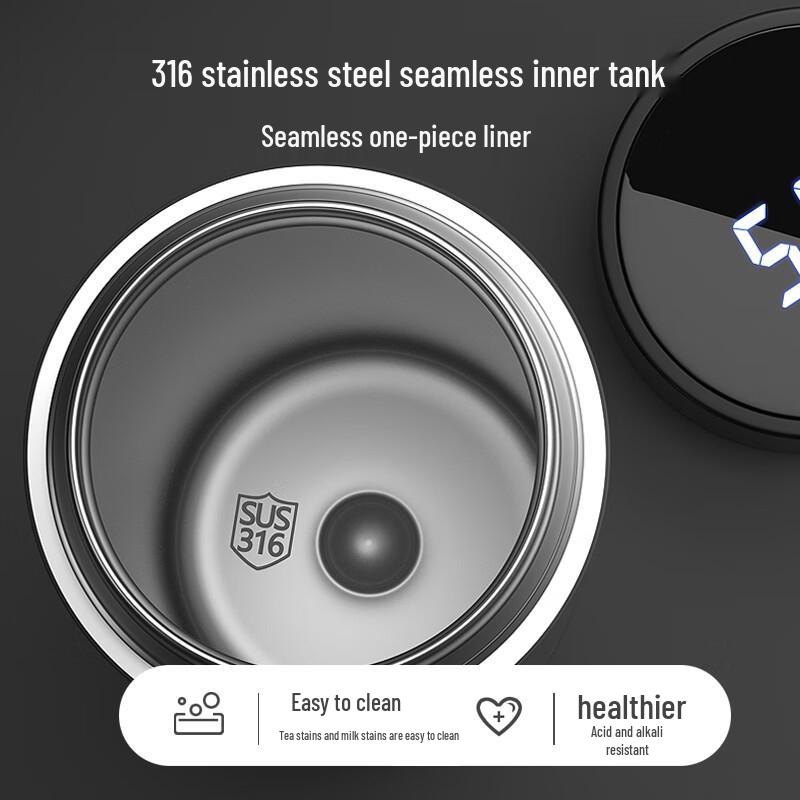 BeiYiPin 316 Stainless Steel Insulated Mug, Dragon Year Limited Edition