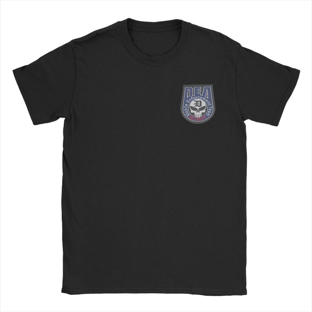 Usa Logo Dea Federals Interdiction Agency Unisex Unisex T Shirts Vintage Tees Short Sleeve O Neck Tshirt Cotton Plus Size Tops