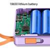 Сделай сам 4x18650 Бокс для хранения батарей DIY Источники питания с индикацией цепи Съемный корпус опционального цвета