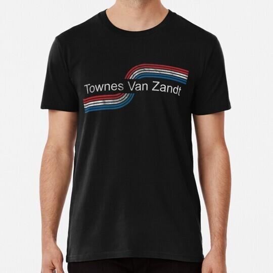 Townes Van Zandt Biker Style T-Shirt