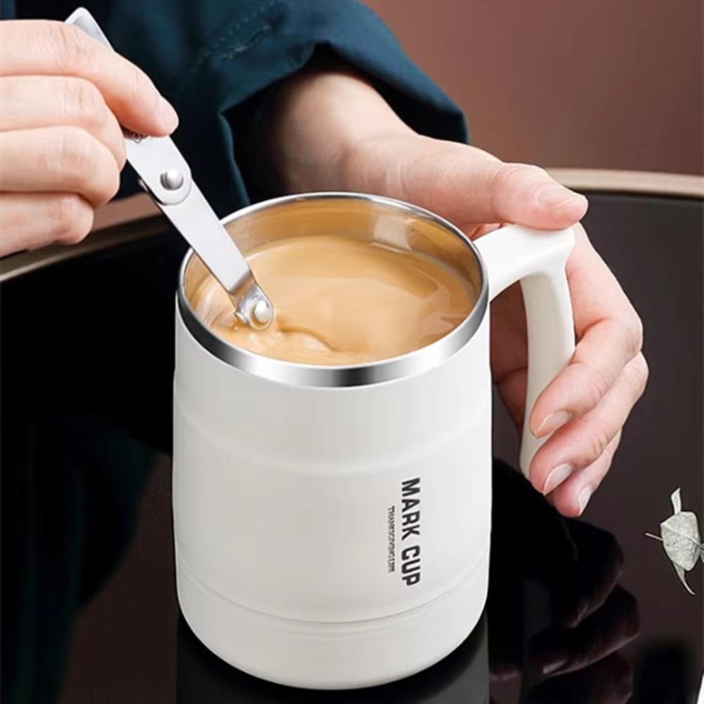 Stainless Steel Thermal Coffee Mug Anti-scalding Insulated Water Cup Portable Thermal Cup School