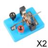 2x Physics Science Electric Motor Experiment Learning Tool Developing Intelligent Building