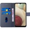 Coque portefeuille - Booling - pour Samsung Galaxy A04s - Bleu - Protection 360 - 2 Verres Trempés