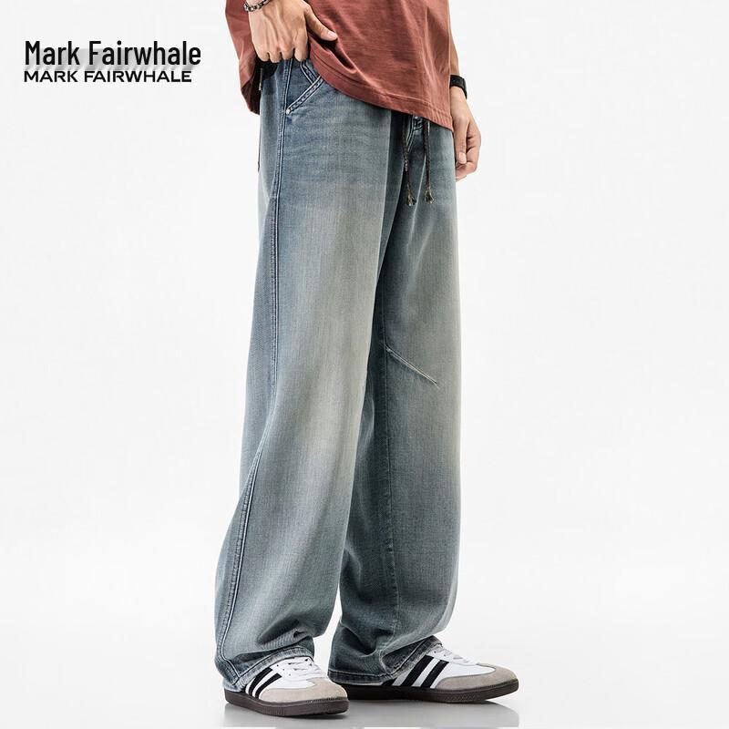 Мужские джинсы прямого кроя из тенселя лиоцелла Mark Fairwhale