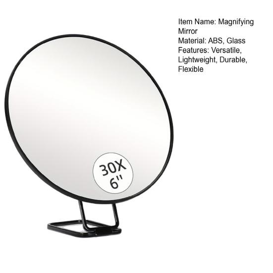 Yousheng Magnifying Mirror 10X/20X/30X Magnification Handheld Makeup Mirror Portable Beauty Tool for Home Travel