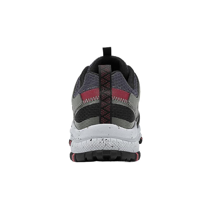 Skechers Уличные удобные универсальные низкие уличные функциональные ботинки Мужская обувь Серый 237384-CCRD