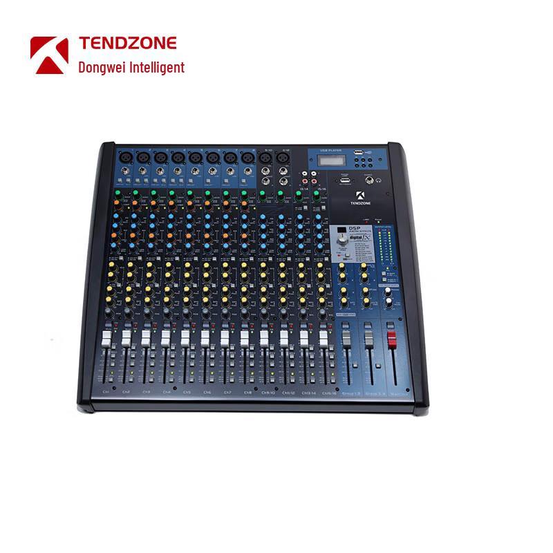 TENDZONE 16-канальный 4-групповой профессиональный аудиомикшер (Китайская версия)