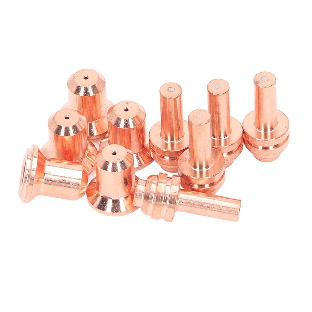 10 шт. Комплект сопла и электрода Латунь 176655 Электрод 176656 Наконечник сопла Расходные материалы для WSP?20027