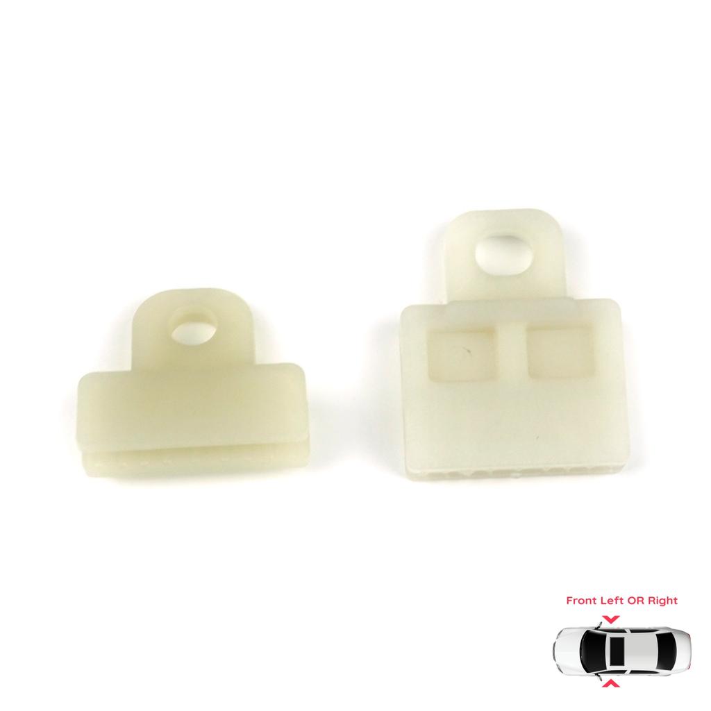 BWR5019+BWR5023 Window Glass Holder Slider Sash Clips for Toyota Corolla Prius Cruiser Hilux Matrix Pontiac Vibe Lexus RX