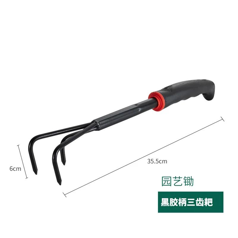 Набор садовых ручных инструментов Широкая лопата Ручной культиватор Грабли Двусторонний культиватор Инструмент для выкапывания Пересадка сорняков