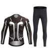 Breathable Riding Bicycle Jerseys Cycling Clothing Set Quick Dry Men Long Sleeve Bicycle Clothes Suit Wear Tights
