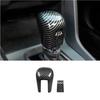 Bright ABS Carbon Fiber Gear Shift Knob Stick Case For Honda Civic 16 17 18 19