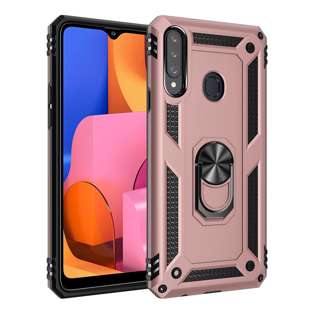 Противоударный бронированный магнитный чехол для Samsung Galaxy A10 A20 A30 A50 A70 A20E A12 A21S A51 A71 A6 A8 A9 Plus 2018 металлический чехол-кольцо