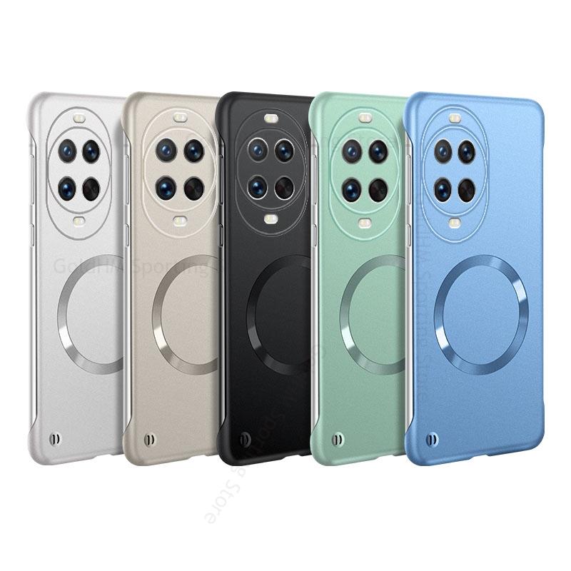 Чехлы для Huawei Nova 14 Ultra Для Magsafe Безрамочный Матовый Чехол для HUAWEI Nova 14 Pro Магнитная Безрамочная Матовая Крышка Nova 13 14 Pro Прочный Чехол